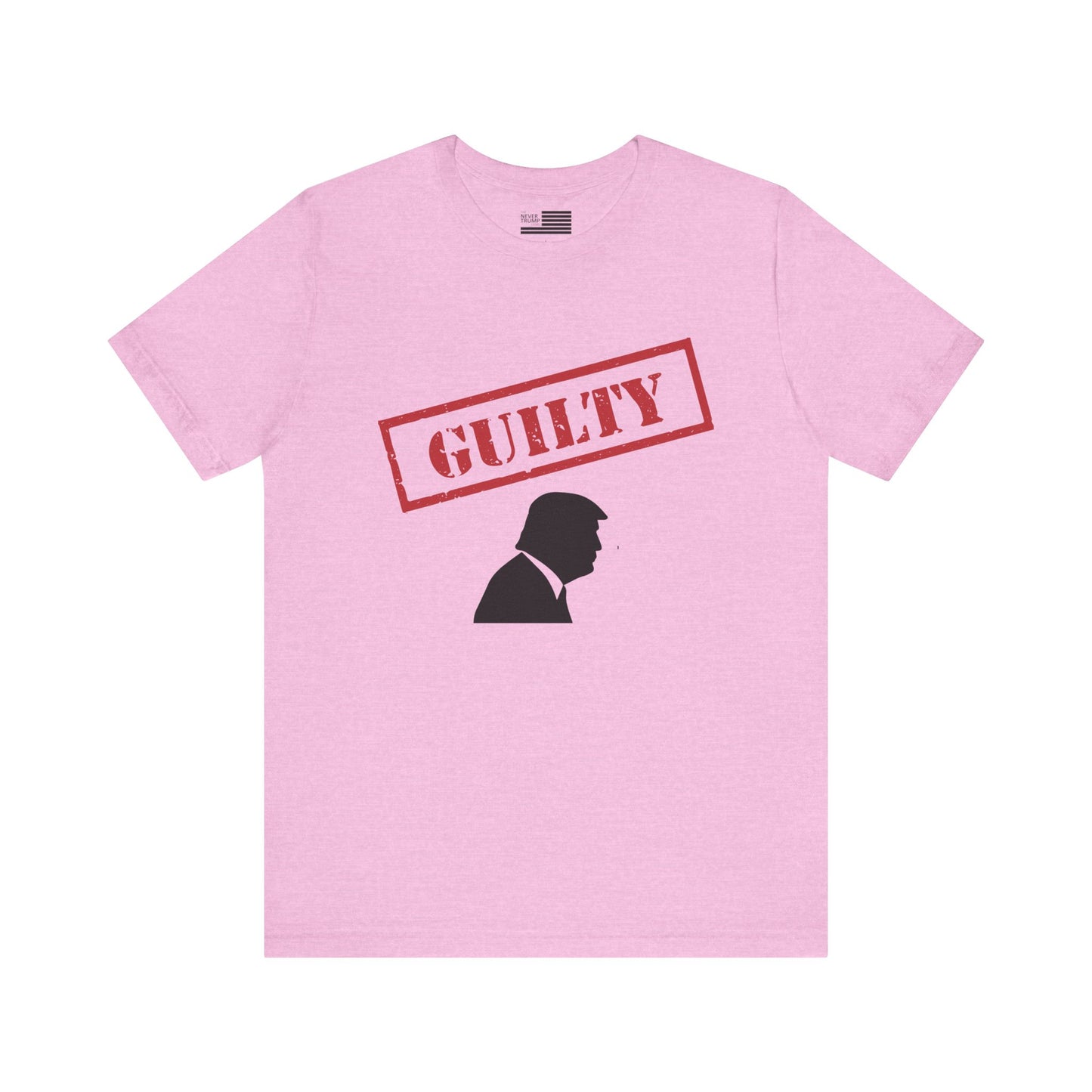 GUILTY Trump Silhouette Short Sleeve Tee w/ Logo
