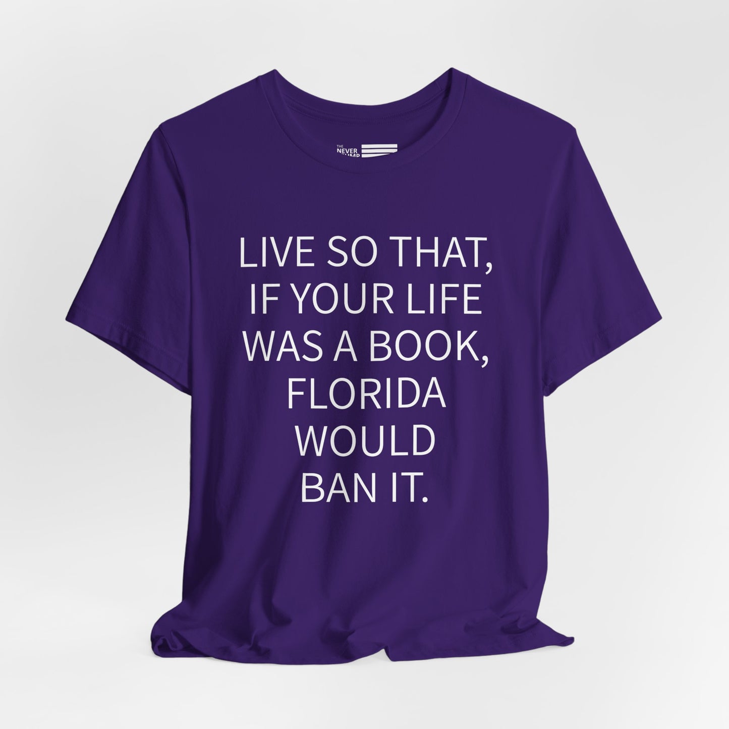 Florida Book Ban Short Sleeve Tee w/ Logo
