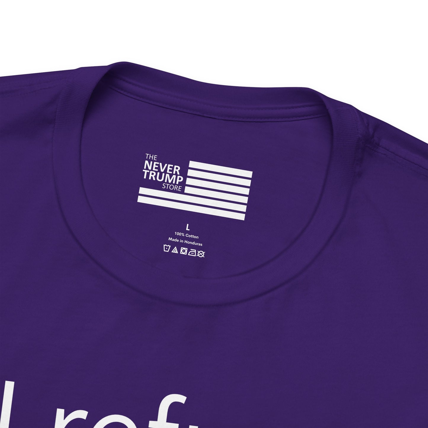 I Refuse to be Bullied by MAGA Sleeve Tee w/ Logo