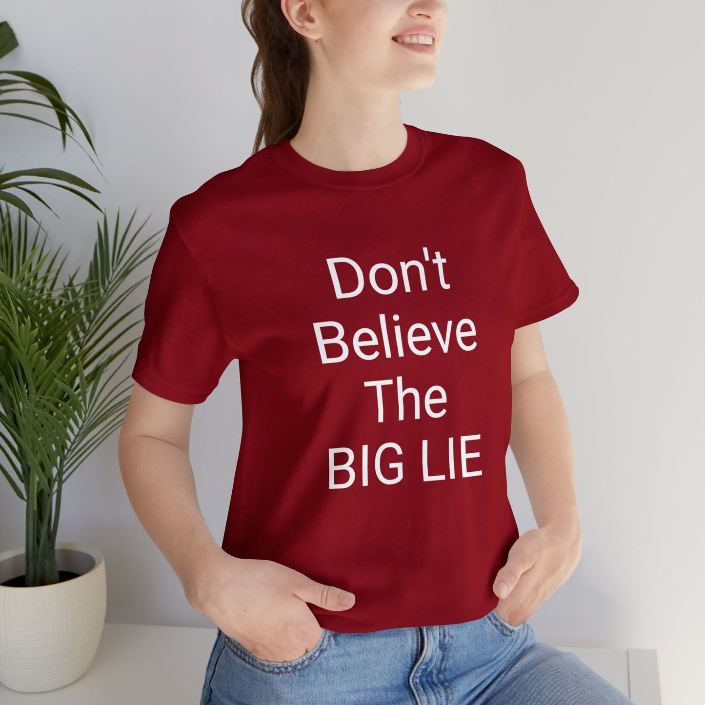 Big Lie Short Sleeve Tee w/ Logo