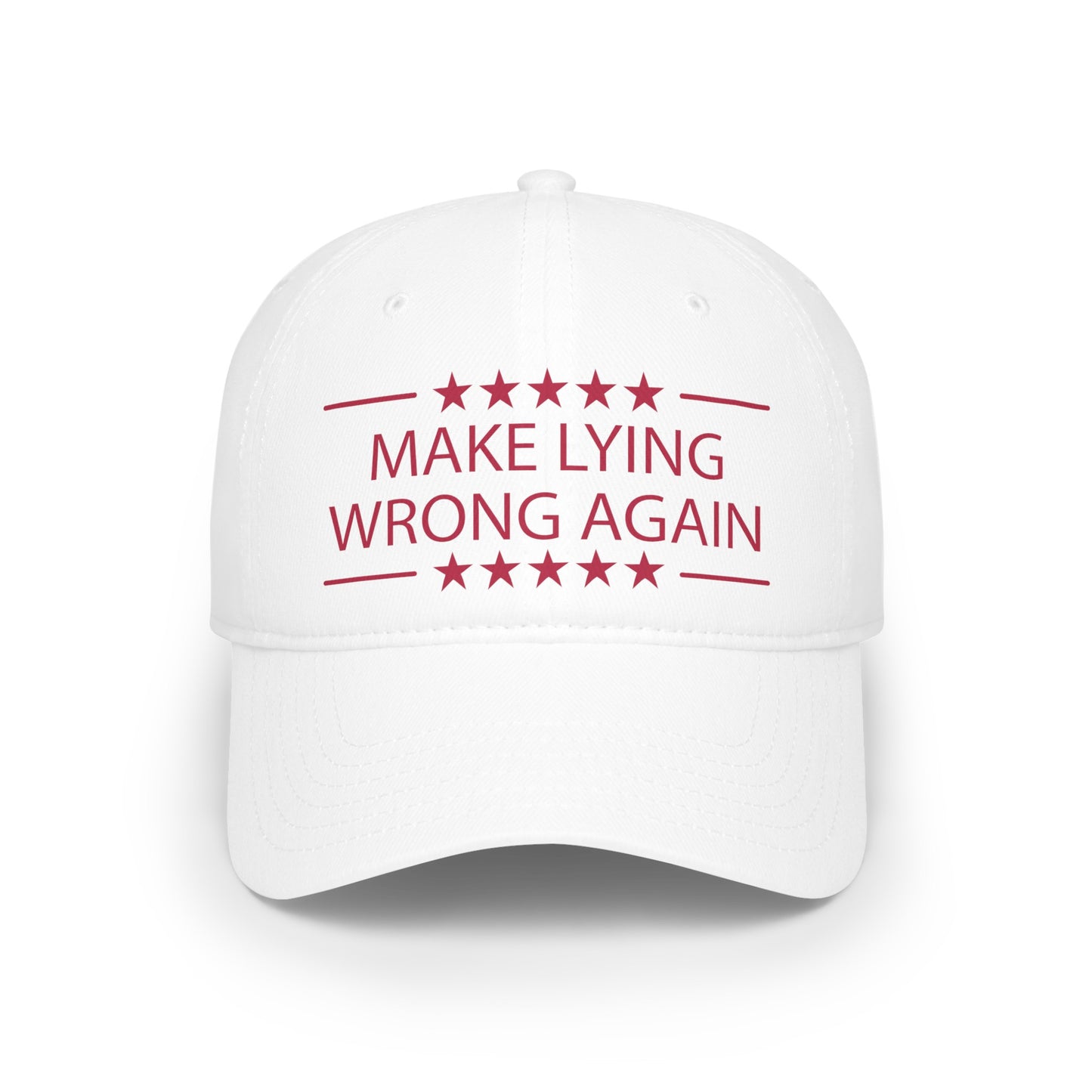 Make Lying Wrong Again Baseball Cap