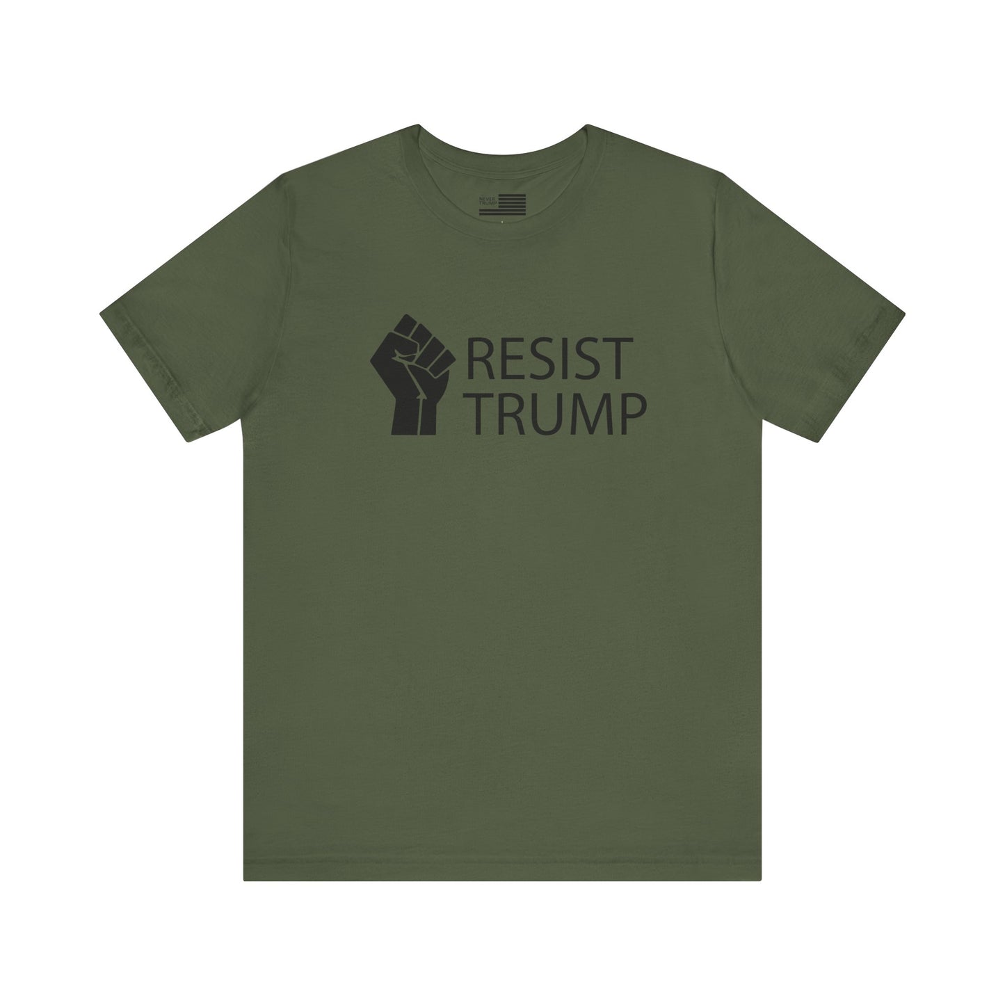 Resist Trump Short Sleeve Tee w/ Logo
