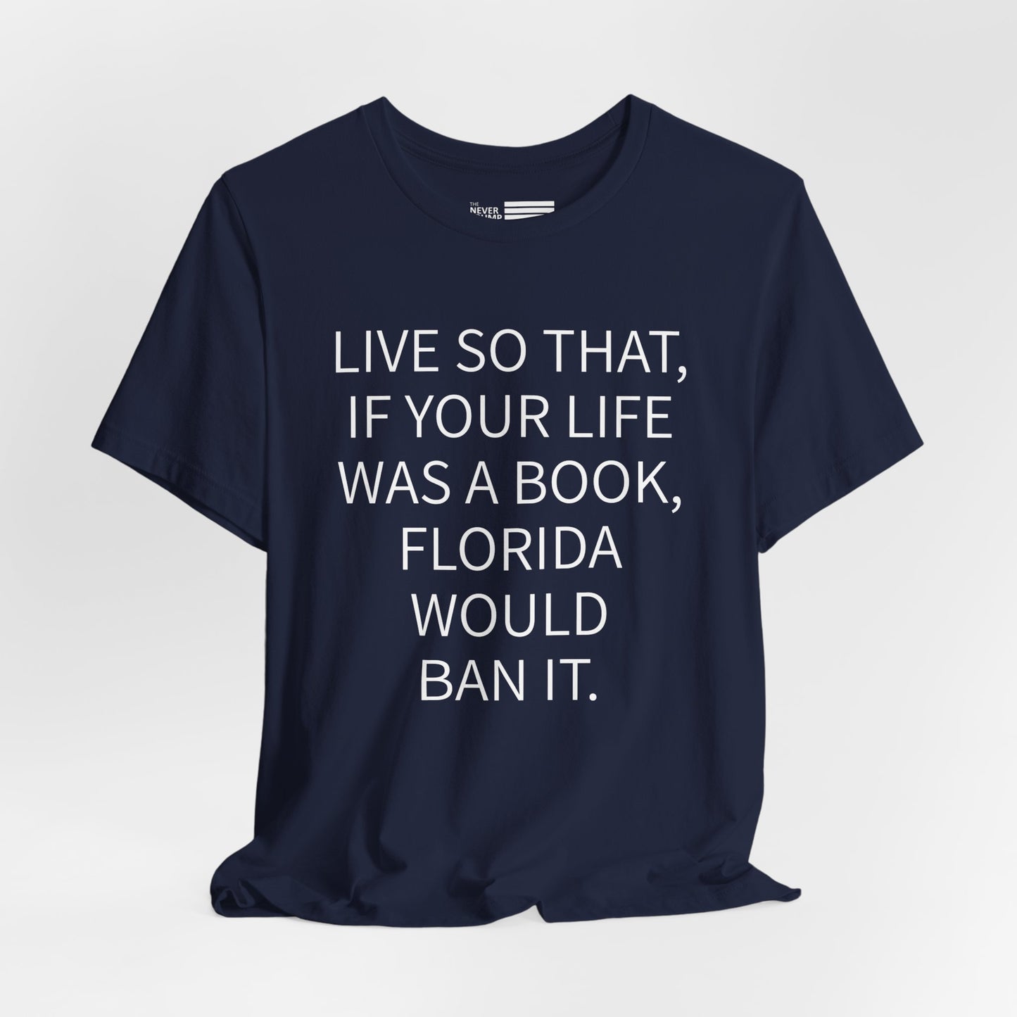 Florida Book Ban Short Sleeve Tee w/ Logo