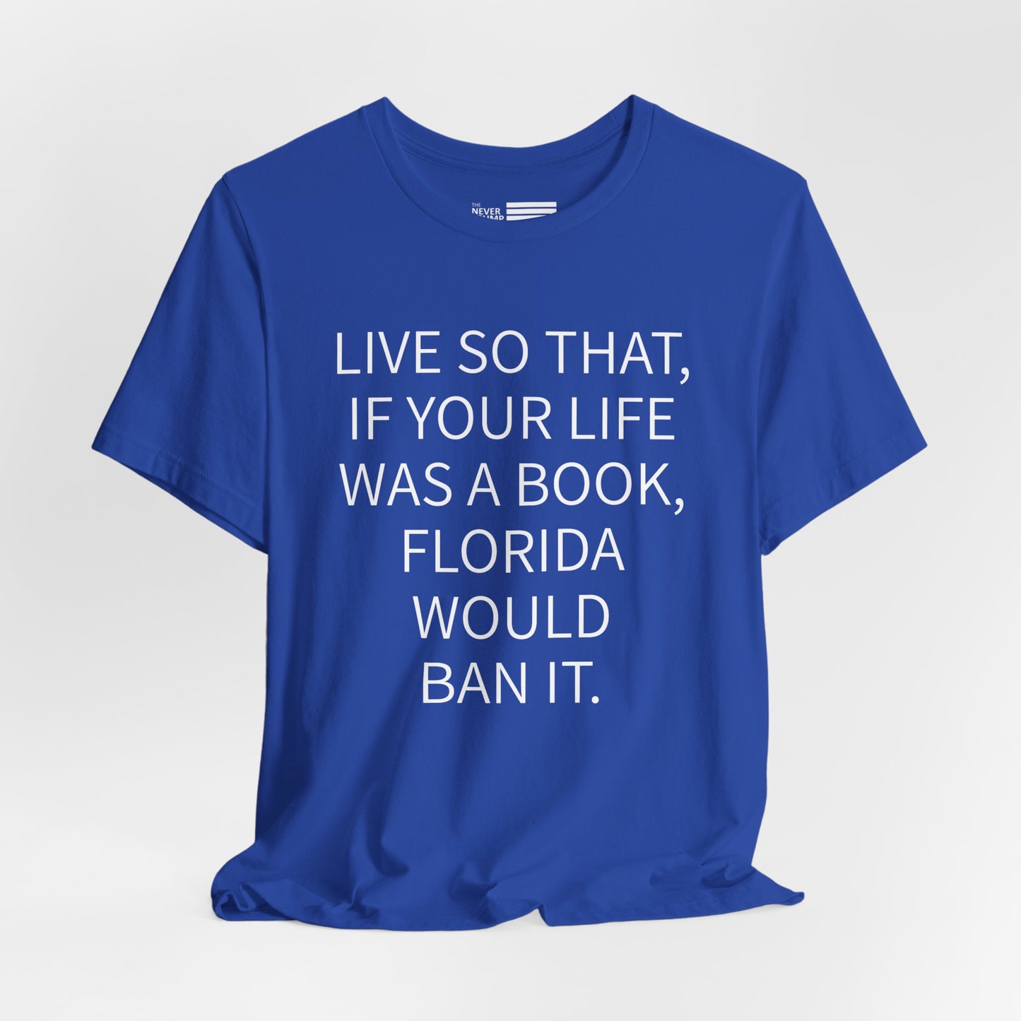 Florida Book Ban Short Sleeve Tee w/ Logo