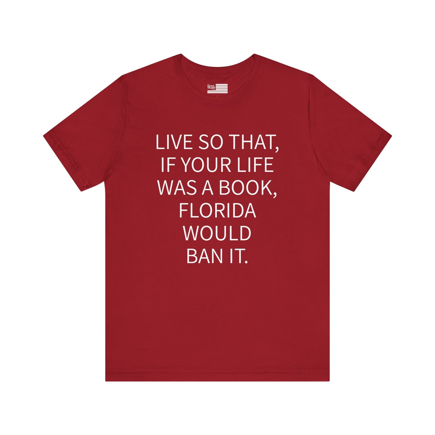 Florida Book Ban Short Sleeve Tee w/ Logo