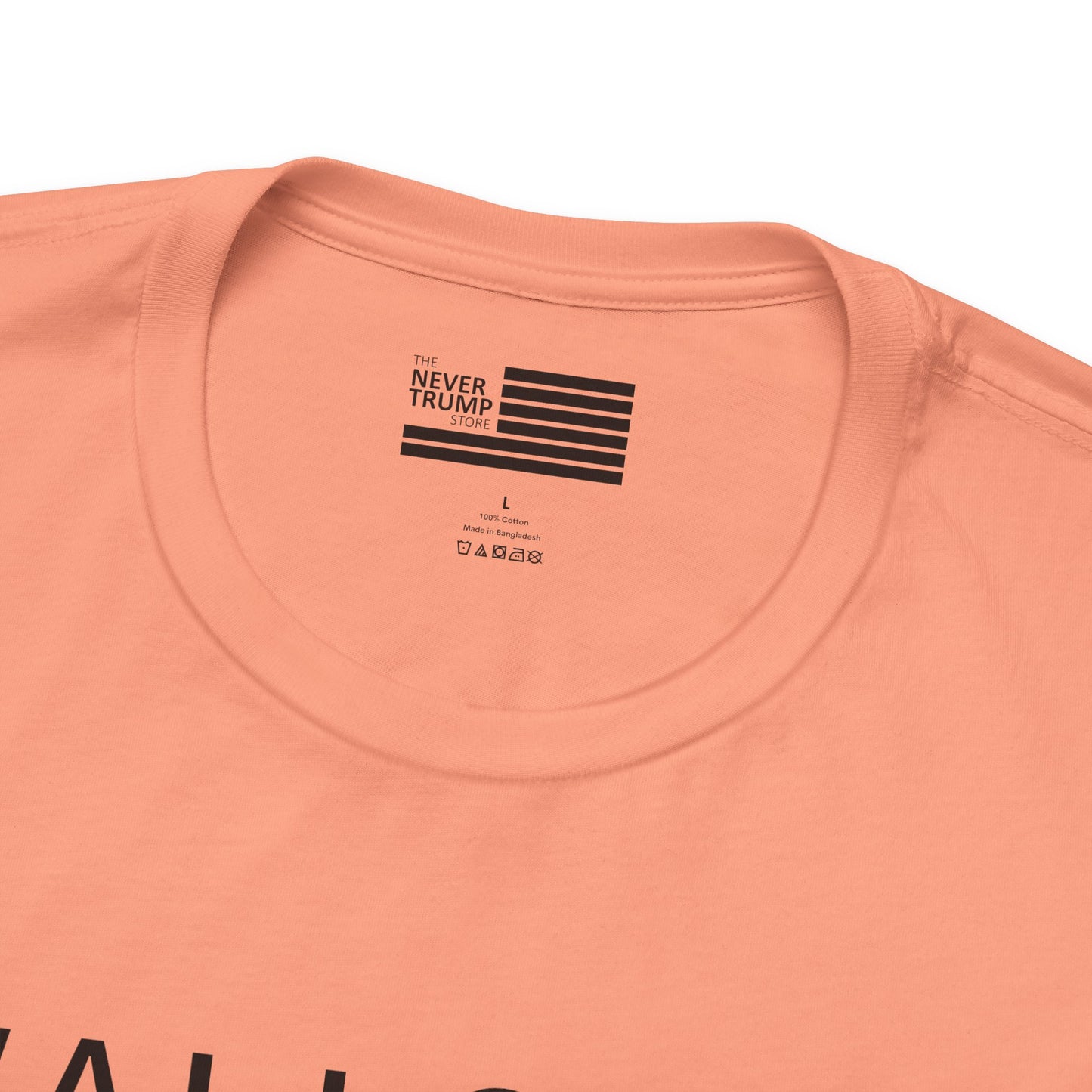 Walls Are Useless When The Enemy Is Within Short Sleeve Tee w/ Logo