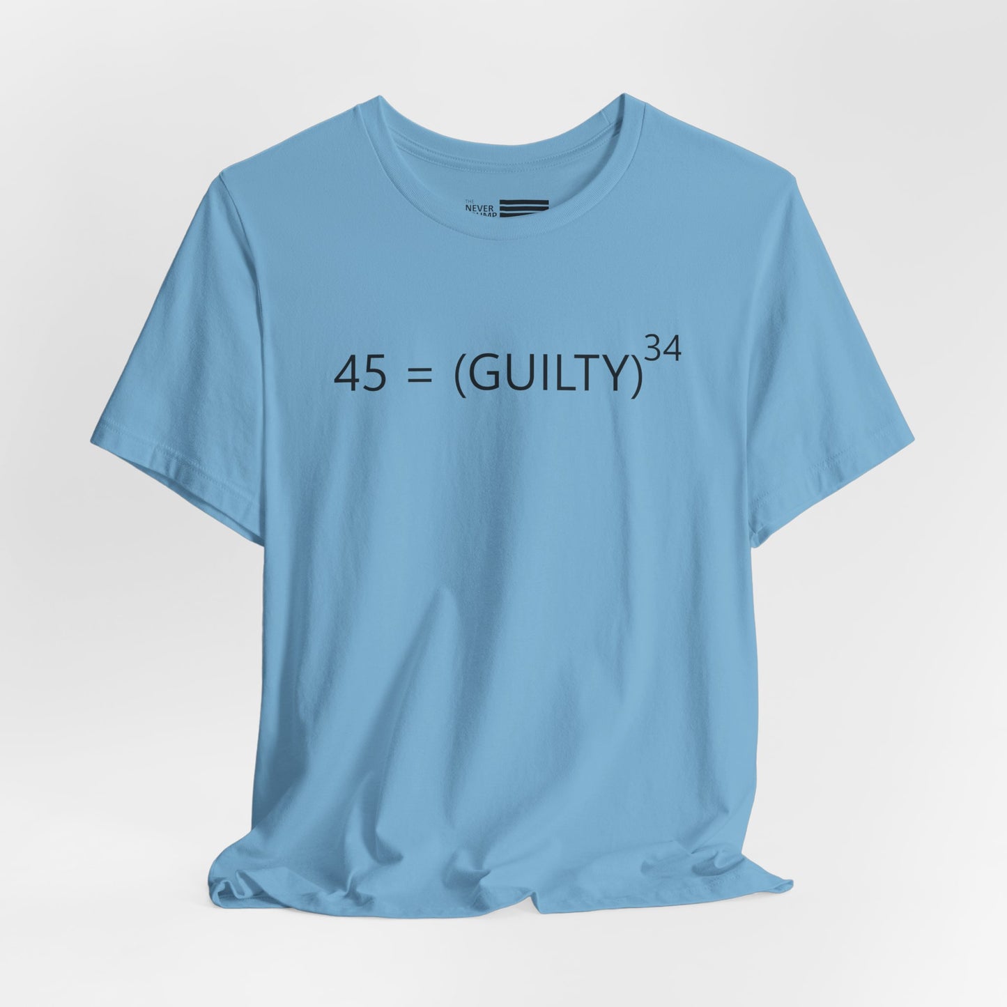 45 = Guilt^34 Short Sleeve Tee w/ Logo