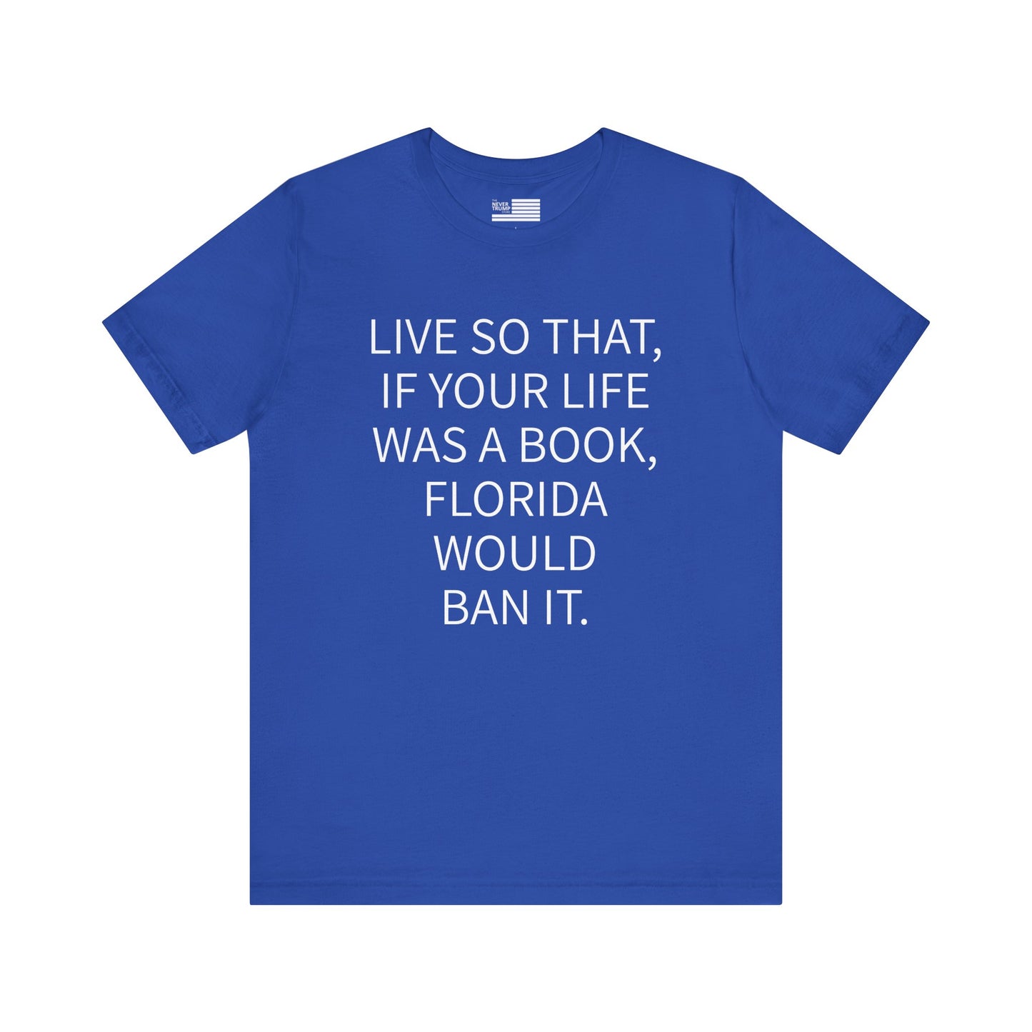 Florida Book Ban Short Sleeve Tee w/ Logo