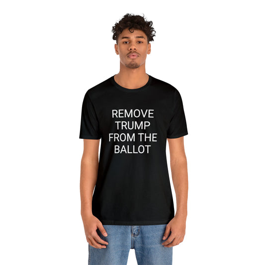 Remove Trump Short Sleeve Tee w/ Logo