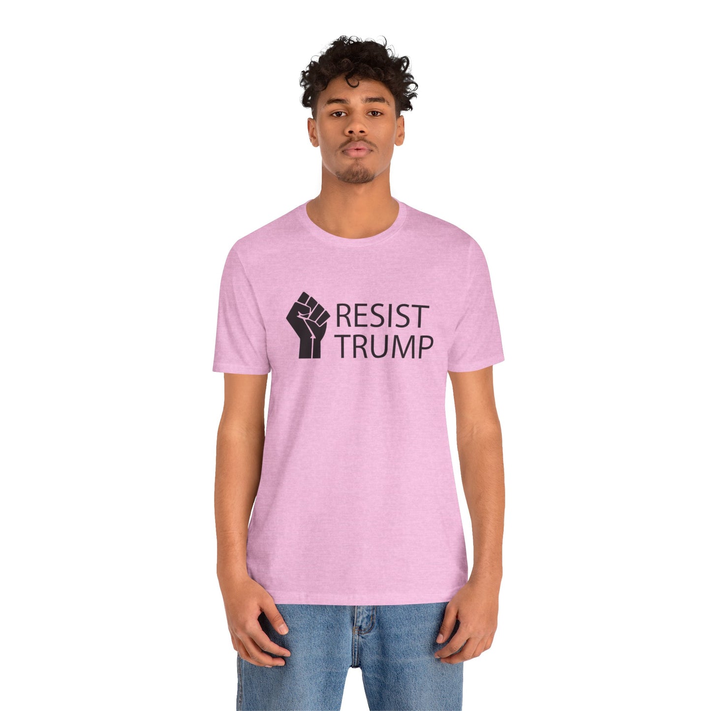 Resist Trump Short Sleeve Tee w/ Logo