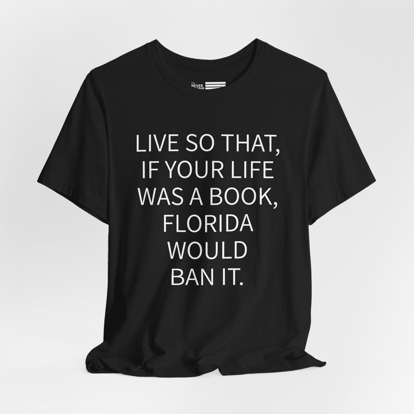 Florida Book Ban Short Sleeve Tee w/ Logo