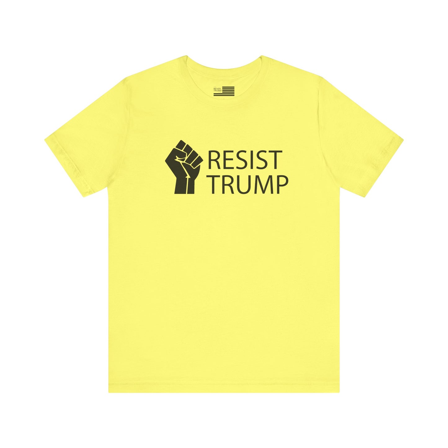 Resist Trump Short Sleeve Tee w/ Logo