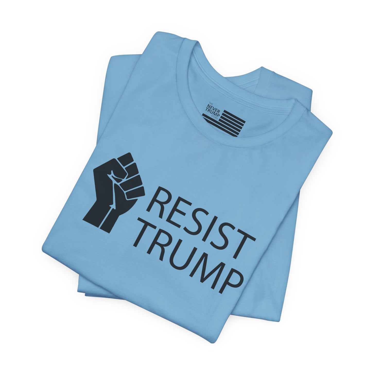 Resist Trump Short Sleeve Tee w/ Logo
