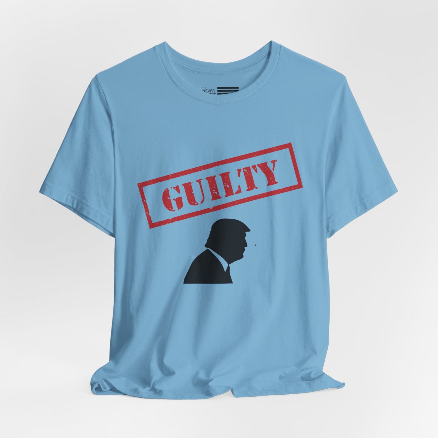 GUILTY Trump Silhouette Short Sleeve Tee w/ Logo