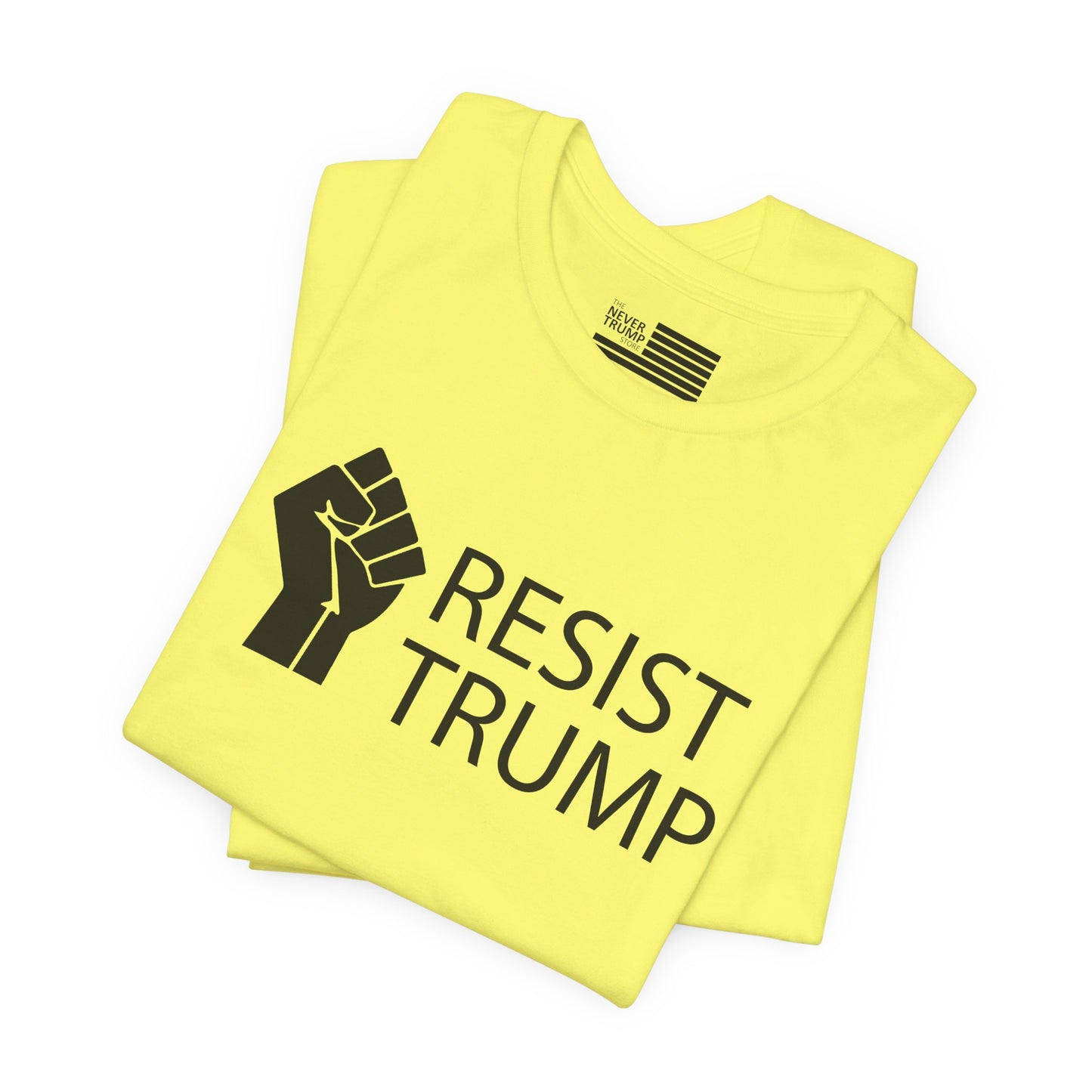 Resist Trump Short Sleeve Tee w/ Logo