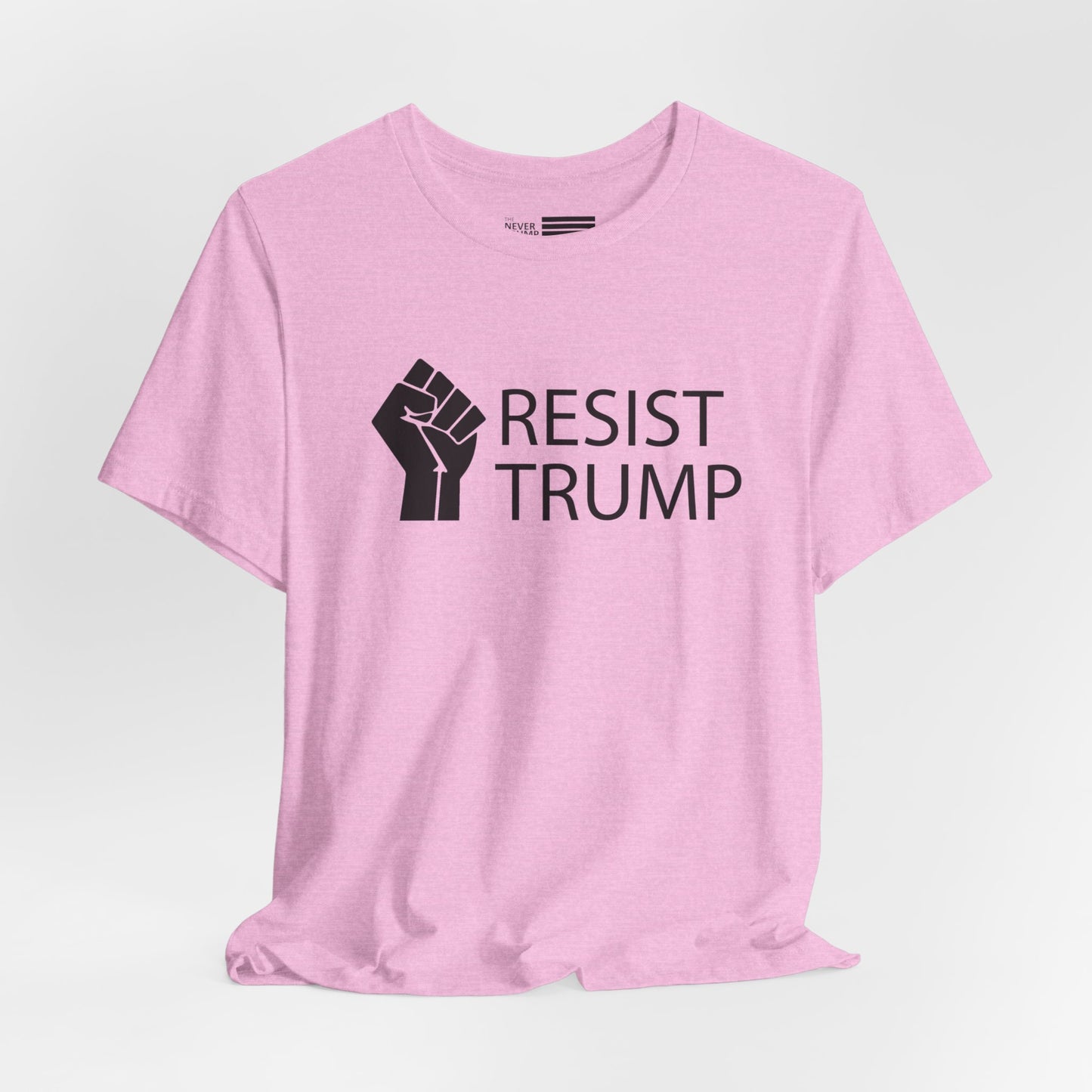 Resist Trump Short Sleeve Tee w/ Logo