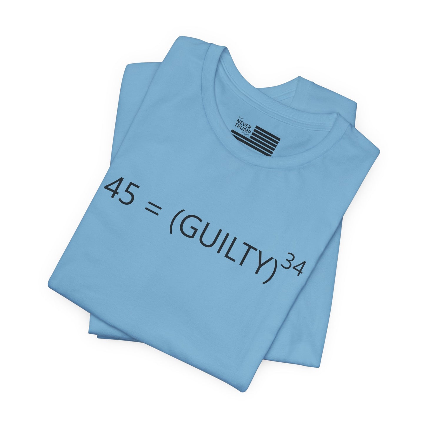 45 = Guilt^34 Short Sleeve Tee w/ Logo