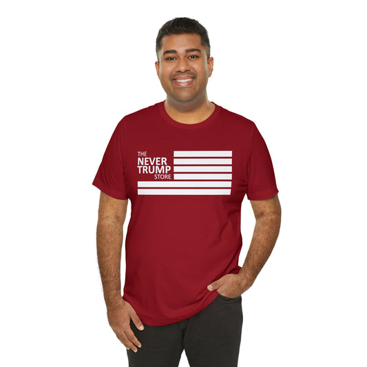 Never Trump Trump Store Short Sleeve Tee w/ Logo