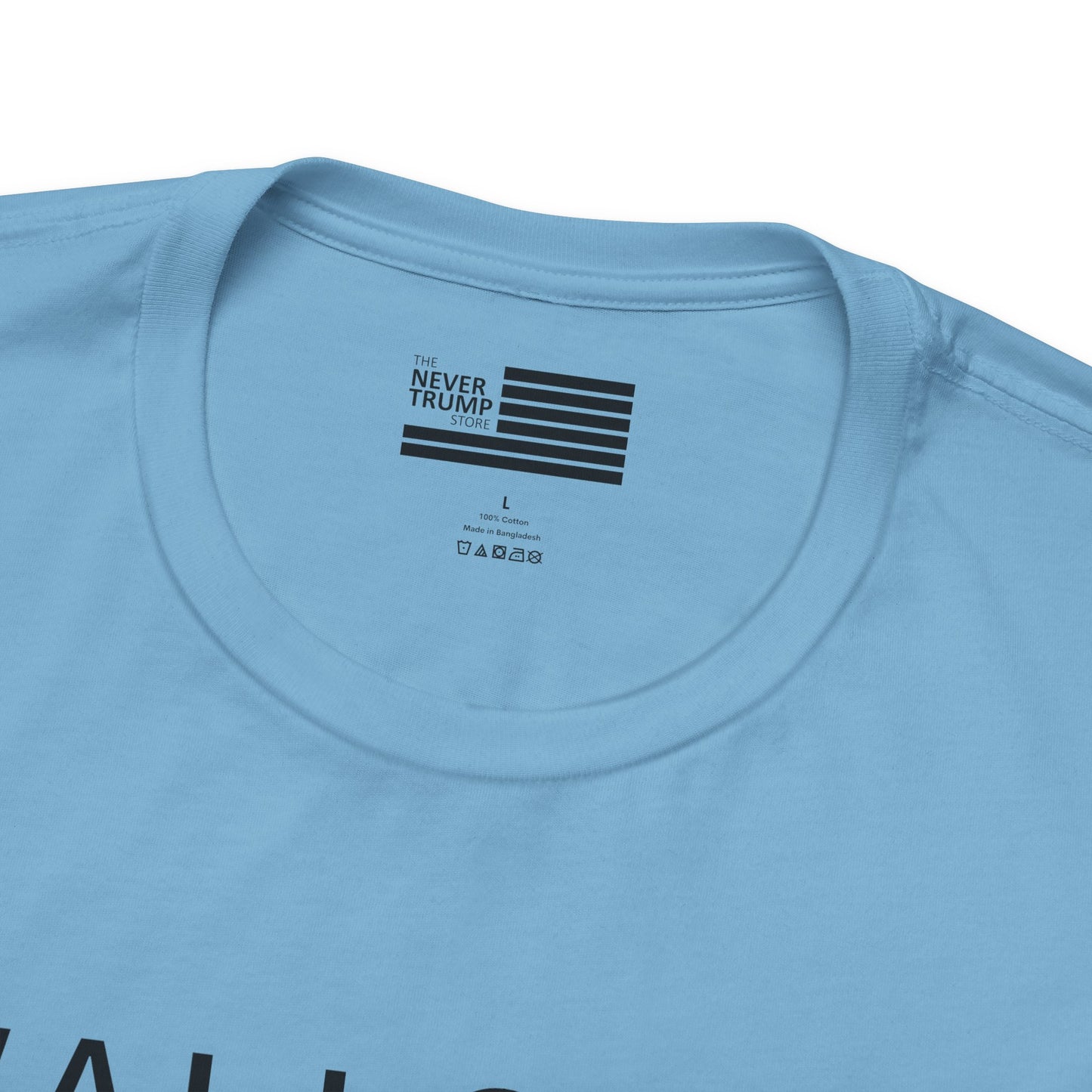 Walls Are Useless When The Enemy Is Within Short Sleeve Tee w/ Logo