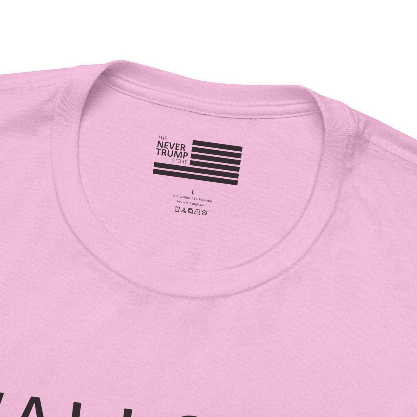 Walls Are Useless When The Enemy Is Within Short Sleeve Tee w/ Logo