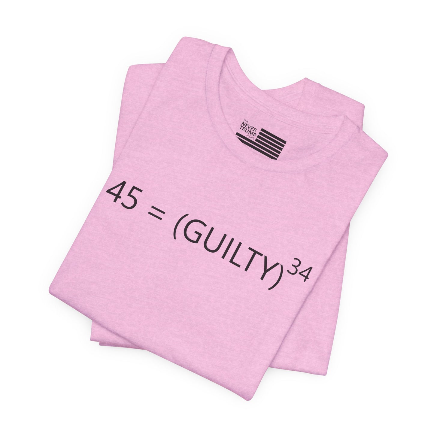 45 = Guilt^34 Short Sleeve Tee w/ Logo