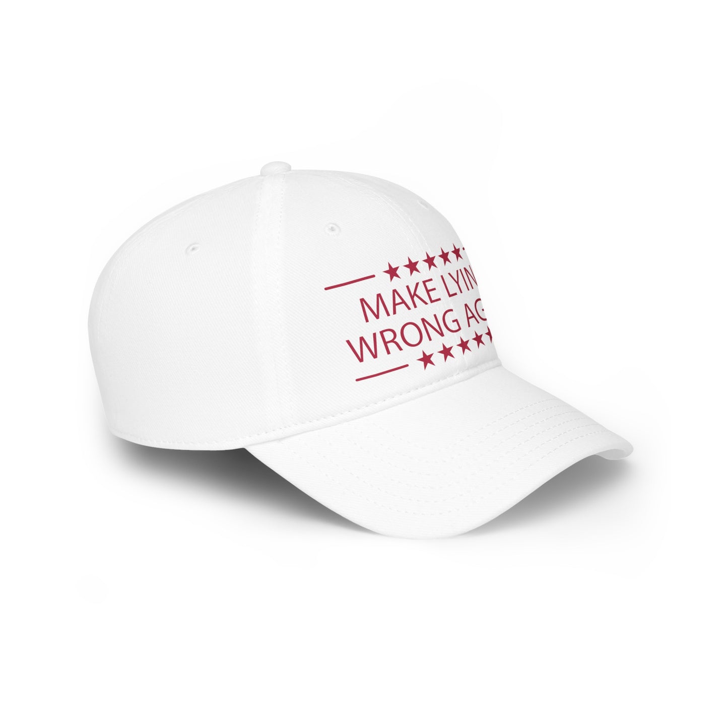 Make Lying Wrong Again Baseball Cap