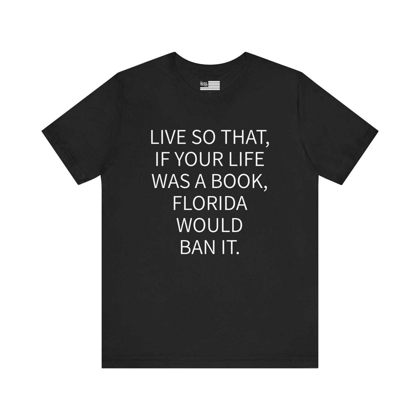 Florida Book Ban Short Sleeve Tee w/ Logo