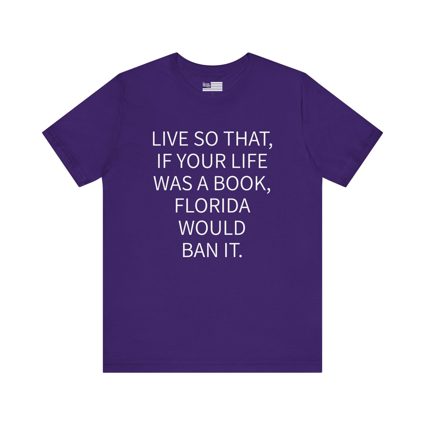 Florida Book Ban Short Sleeve Tee w/ Logo