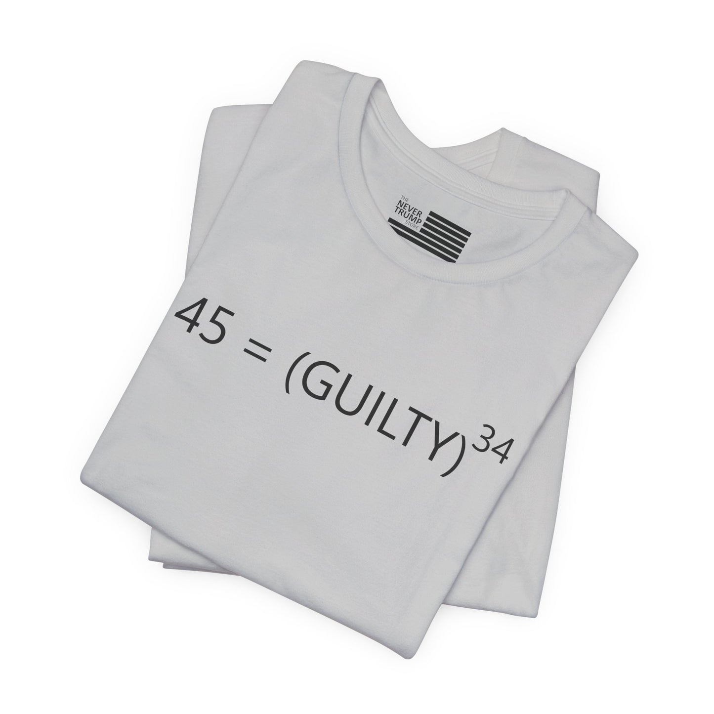45 = Guilt^34 Short Sleeve Tee w/ Logo