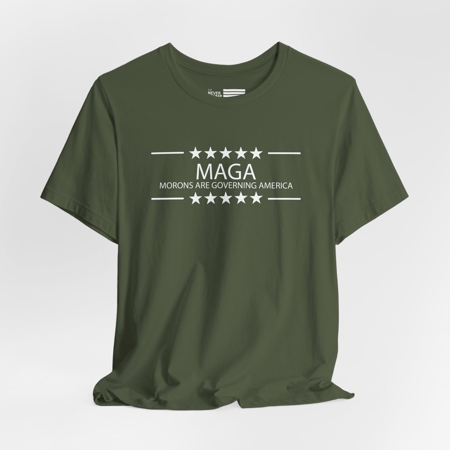 MAGA Morons are Governing America Short Sleeve Tee w/ Logo