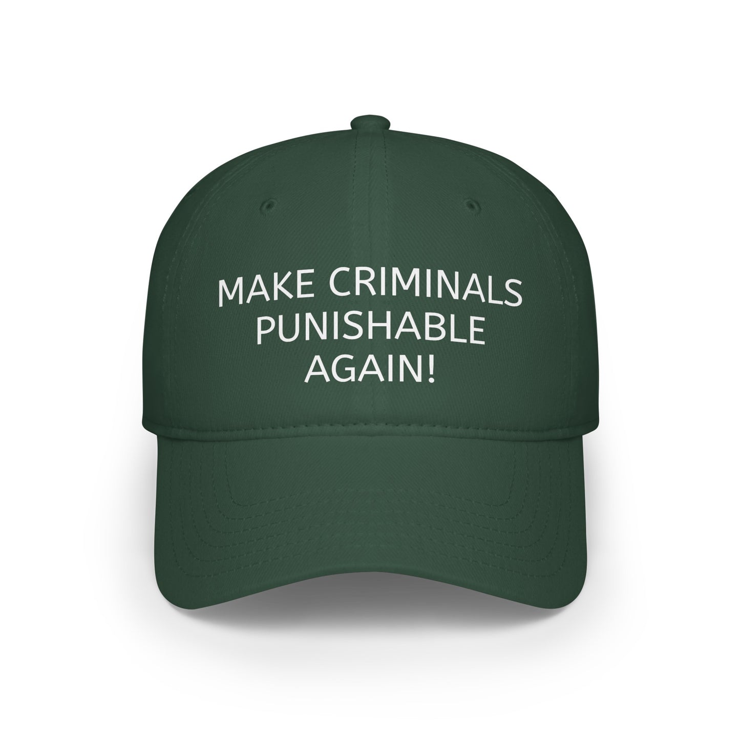 Make Criminals Punishable Again! Baseball Cap