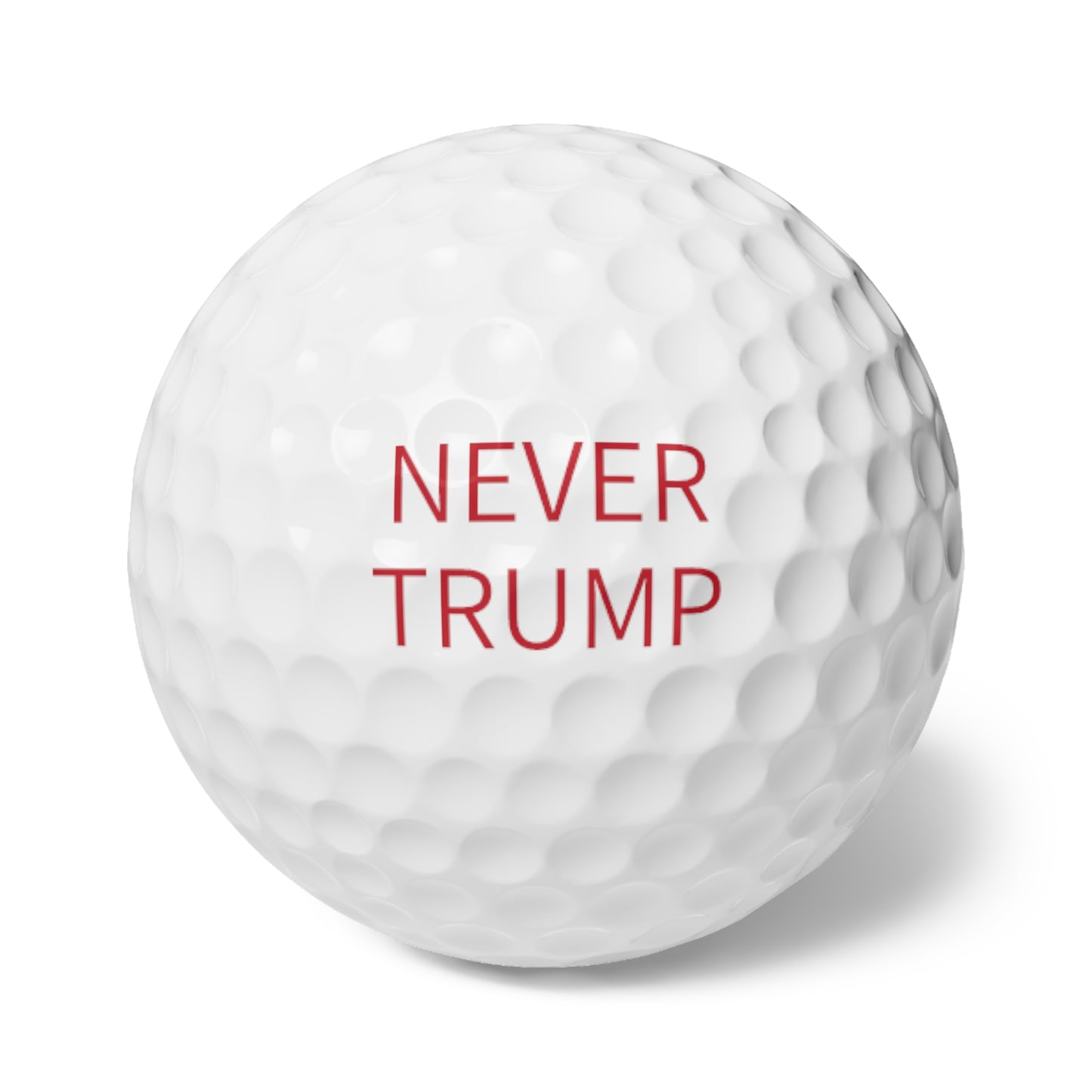 Never Trump Golf Balls, 6pcs