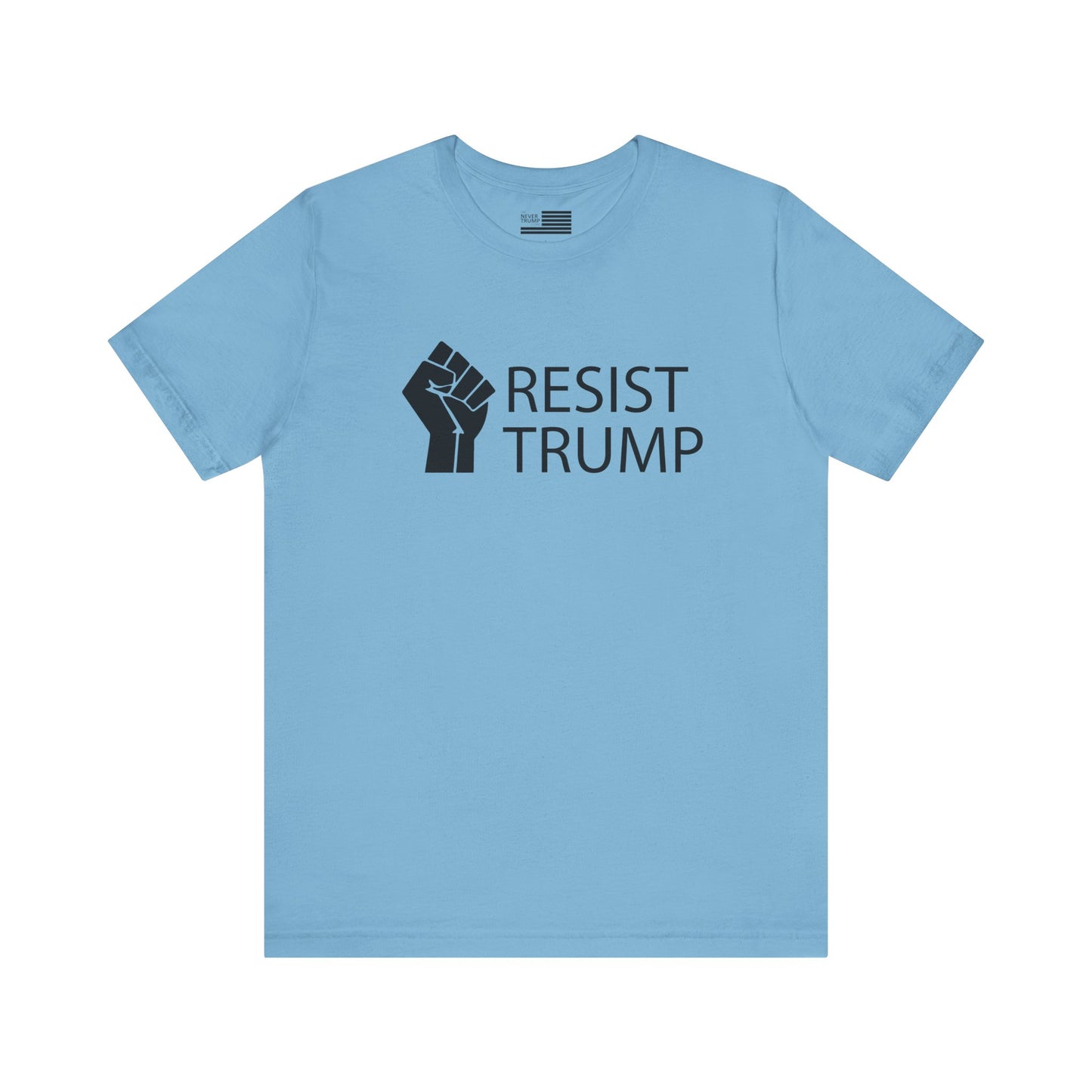 Resist Trump Short Sleeve Tee w/ Logo