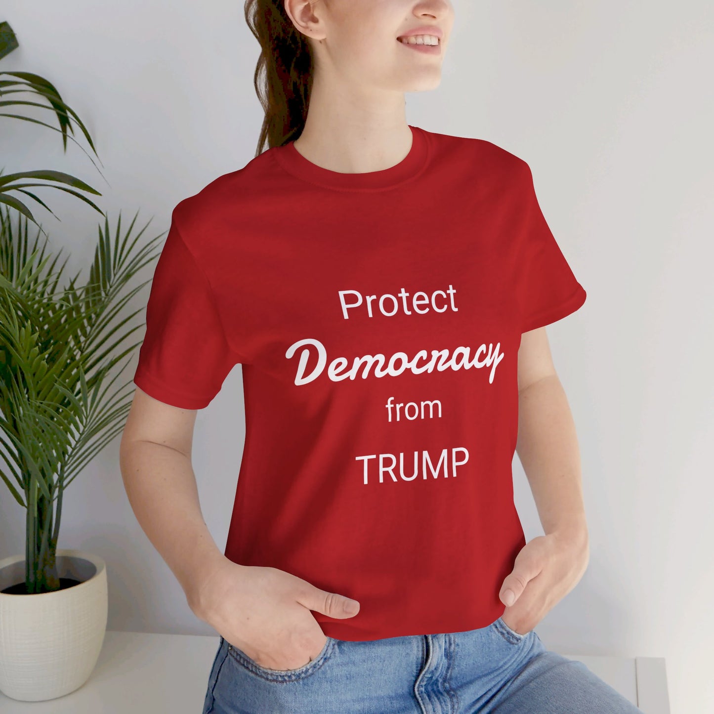 Protect Democracy Unisex Short Sleeve Tee