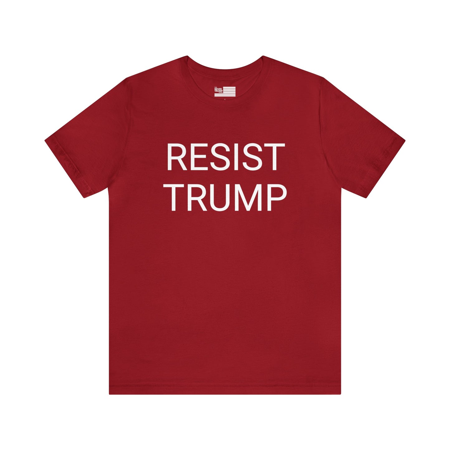 Resist Trump Short Sleeve Tee w/ Logo