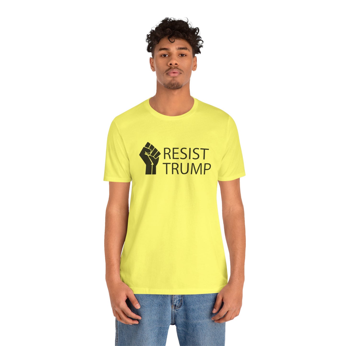 Resist Trump Short Sleeve Tee w/ Logo
