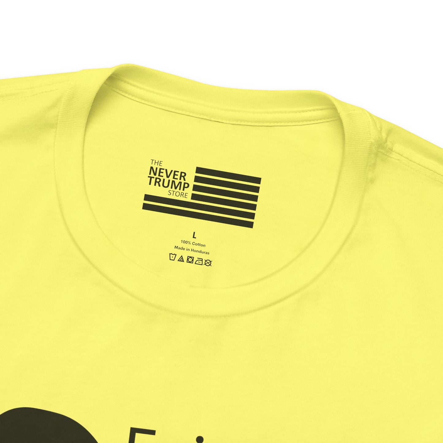Existential Threat to Democracy Short Sleeve Tee w/ Logo