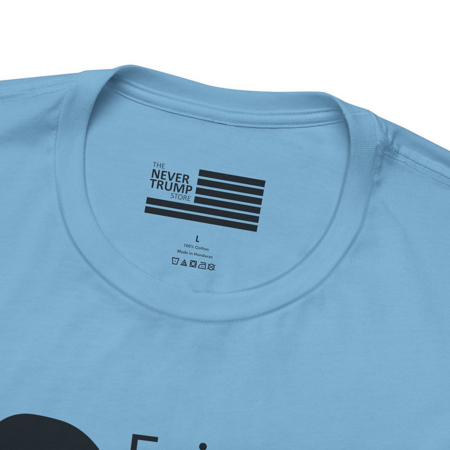 Existential Threat to Democracy Short Sleeve Tee w/ Logo