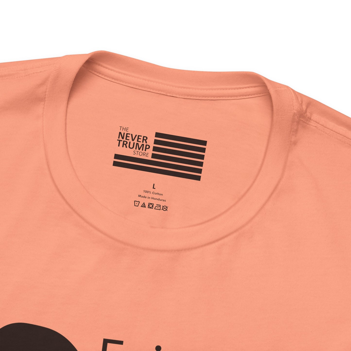 Existential Threat to Democracy Short Sleeve Tee w/ Logo