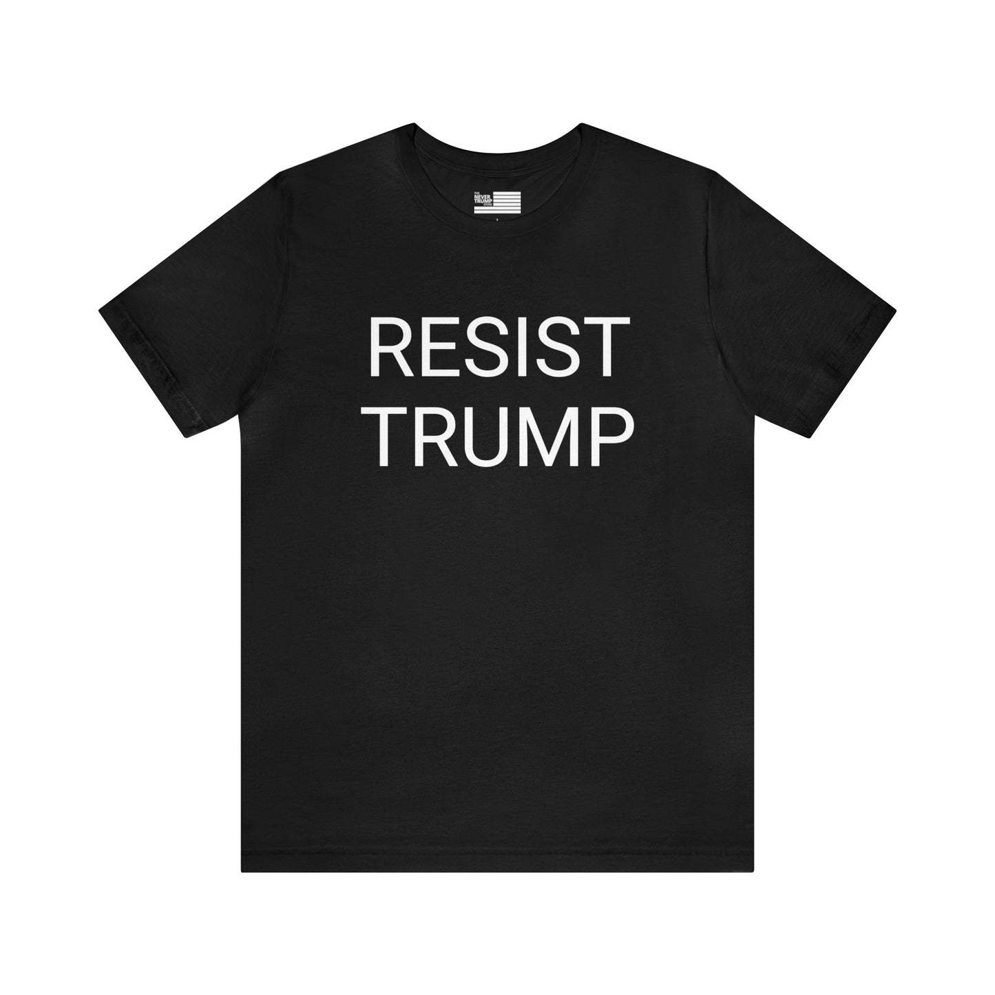 Resist Trump Short Sleeve Tee w/ Logo