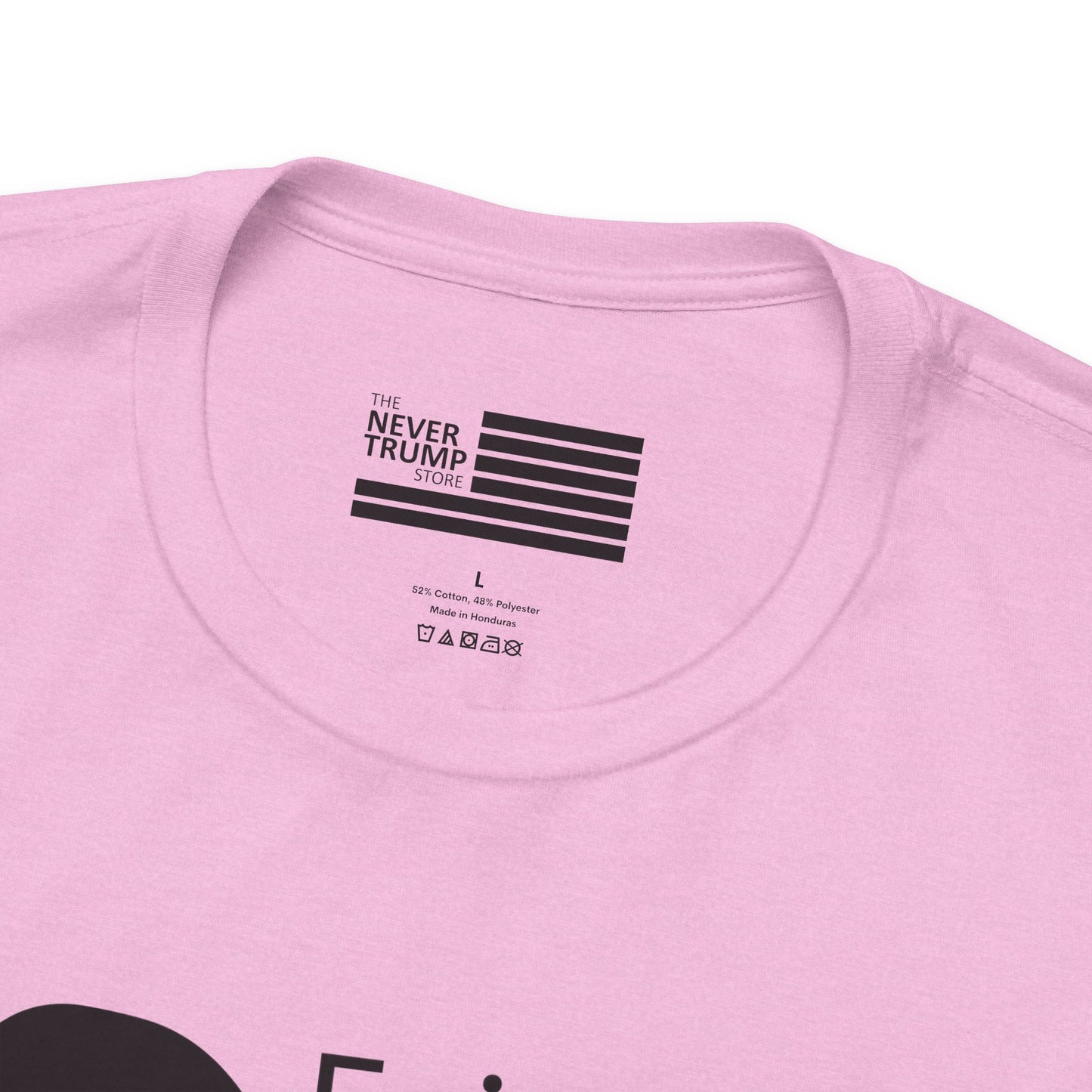 Existential Threat to Democracy Short Sleeve Tee w/ Logo