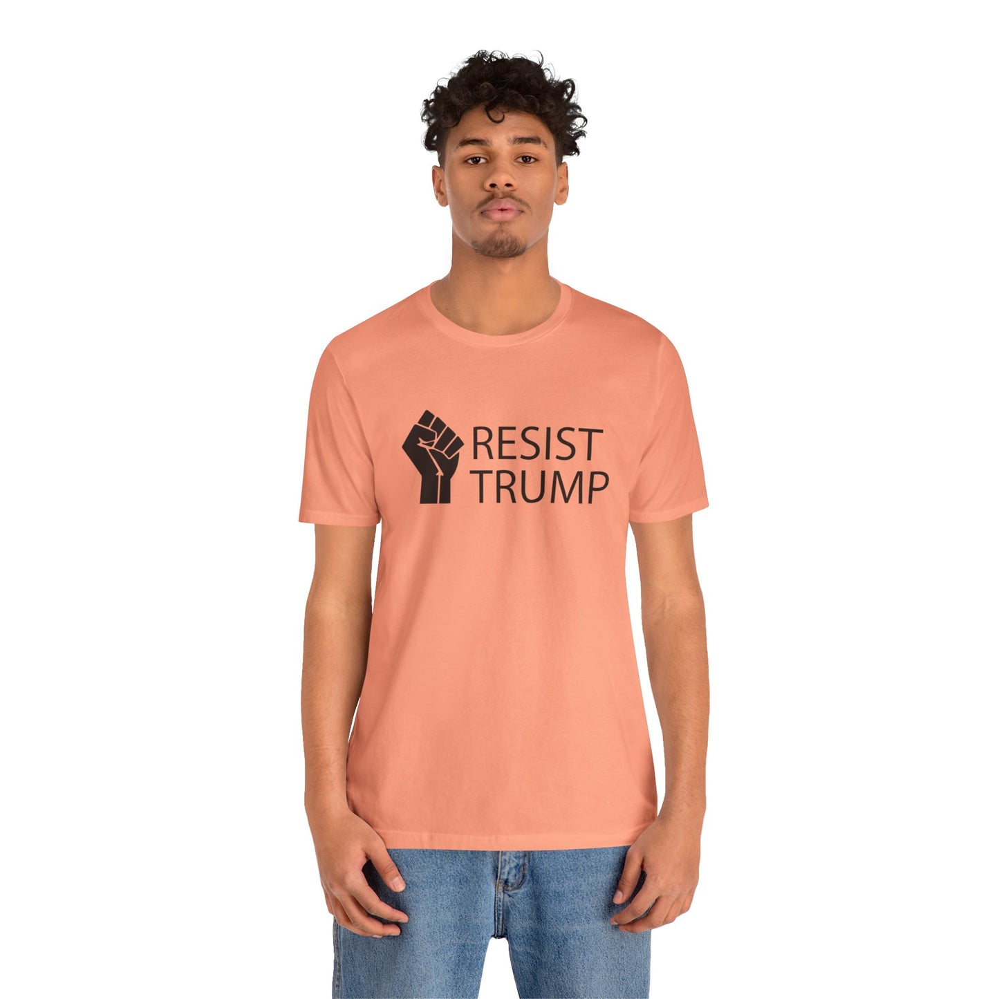 Resist Trump Short Sleeve Tee w/ Logo