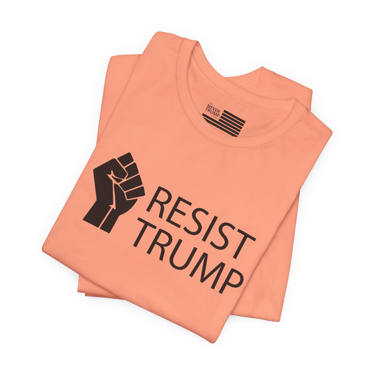 Resist Trump Short Sleeve Tee w/ Logo