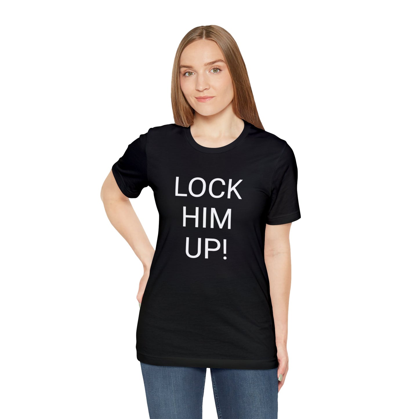 Lock Him Up Short Sleeve Tee w/ Logo