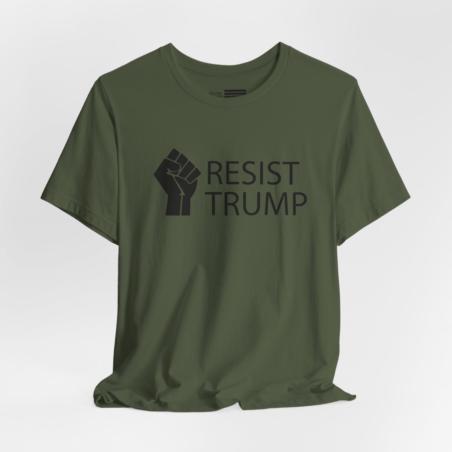 Resist Trump Short Sleeve Tee w/ Logo