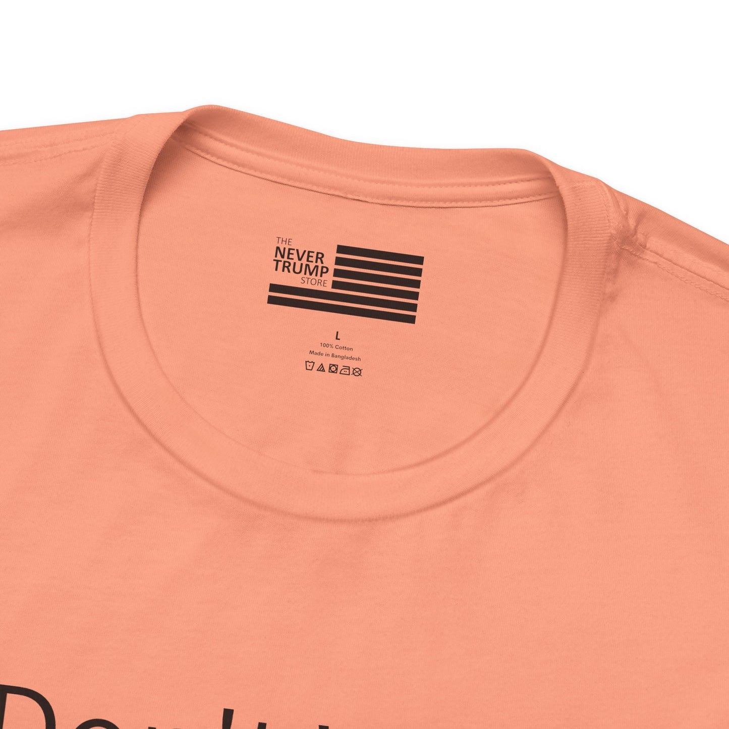 I Don't Watch Fox News Short Sleeve Tee w/ Logo