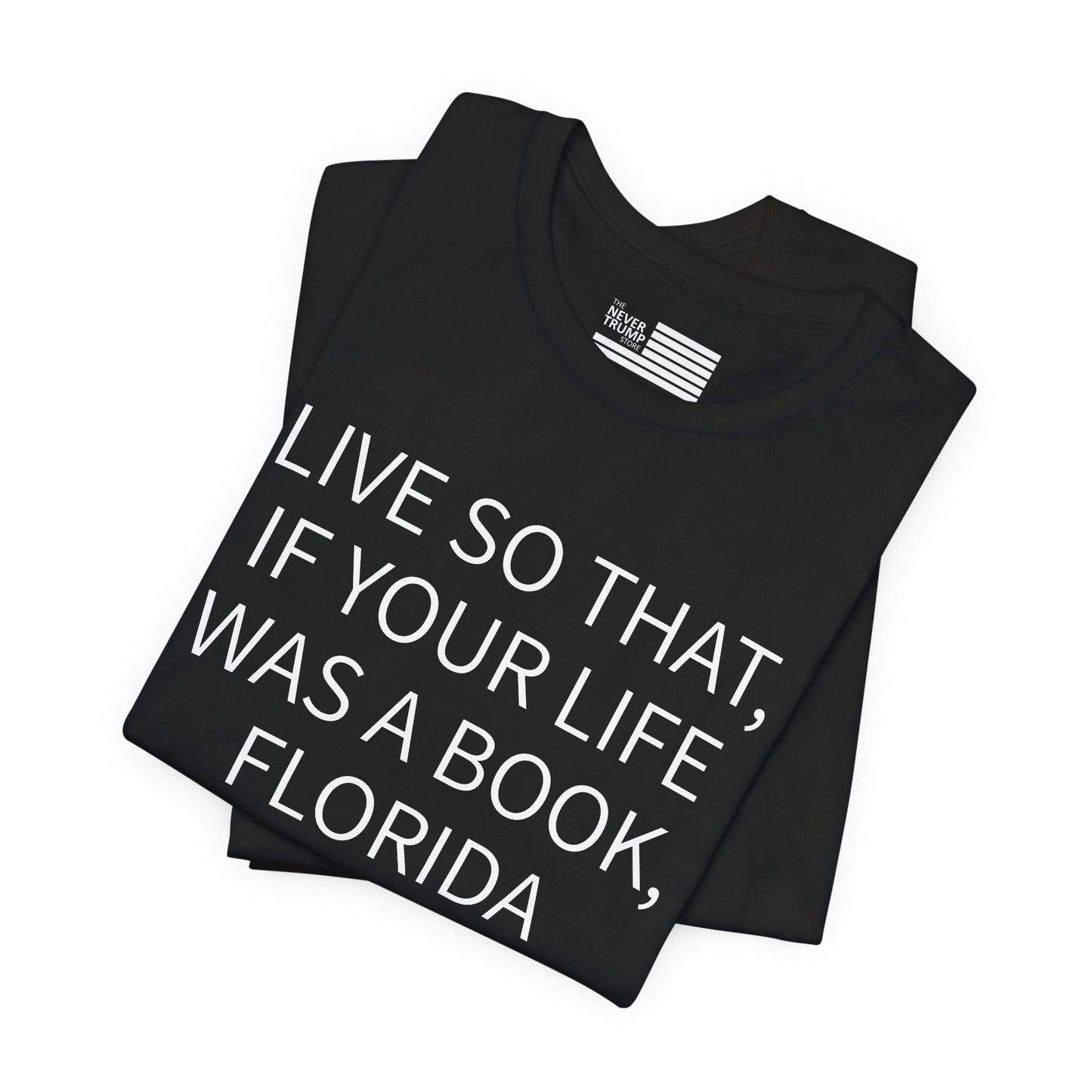 Florida Book Ban Short Sleeve Tee w/ Logo