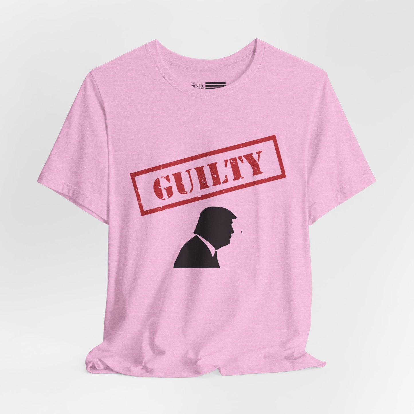 GUILTY Trump Silhouette Short Sleeve Tee w/ Logo