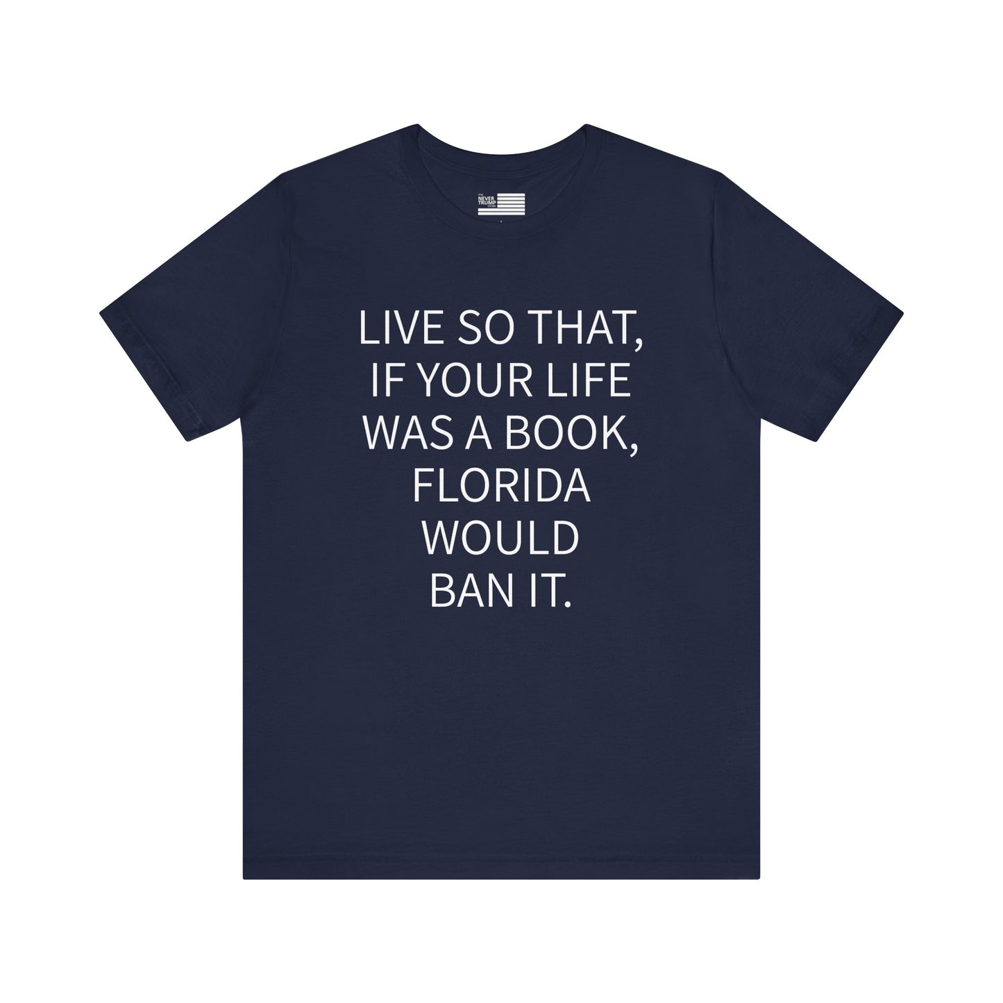 Florida Book Ban Short Sleeve Tee w/ Logo