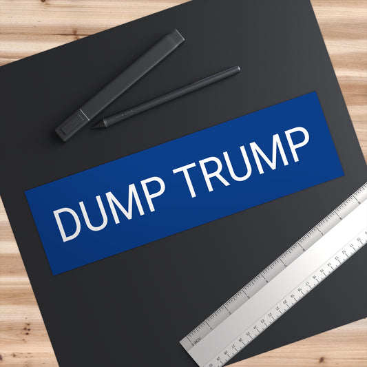 Dump Trump Bumper Sticker